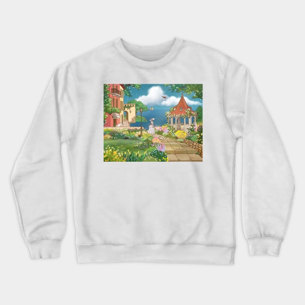 Private Garden Crewneck Sweatshirt by luuuxia